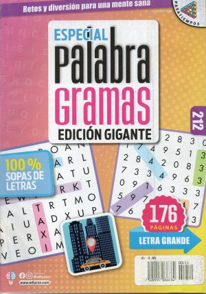 Especial Palabra Gramas (Edición Gigante)
