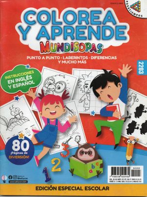 Mundisopas Colorea y Aprende